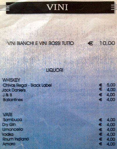Menu di Gandhi Ristorante Indiano 