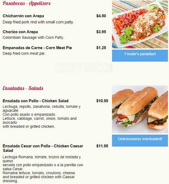 La Olla Restaurant Menu, Menu for La Olla Restaurant, Spring, Houston Urbanspoon/Zomato