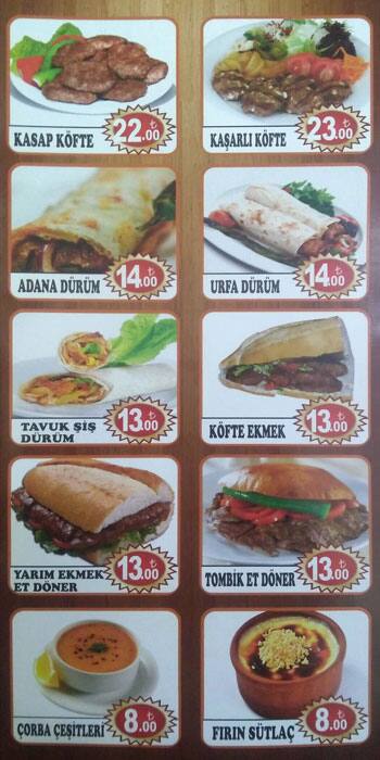 donerci metin usta menu donerci metin usta mahmutbey istanbul icin menu