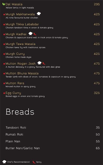 Fill Up menu
