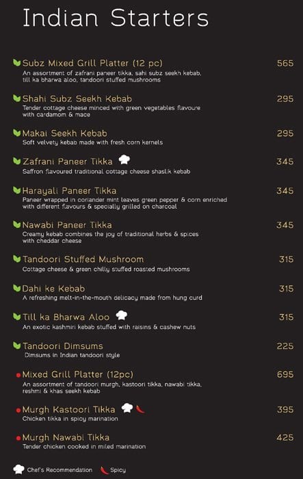 Fill Up menu