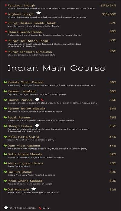 Fill Up menu