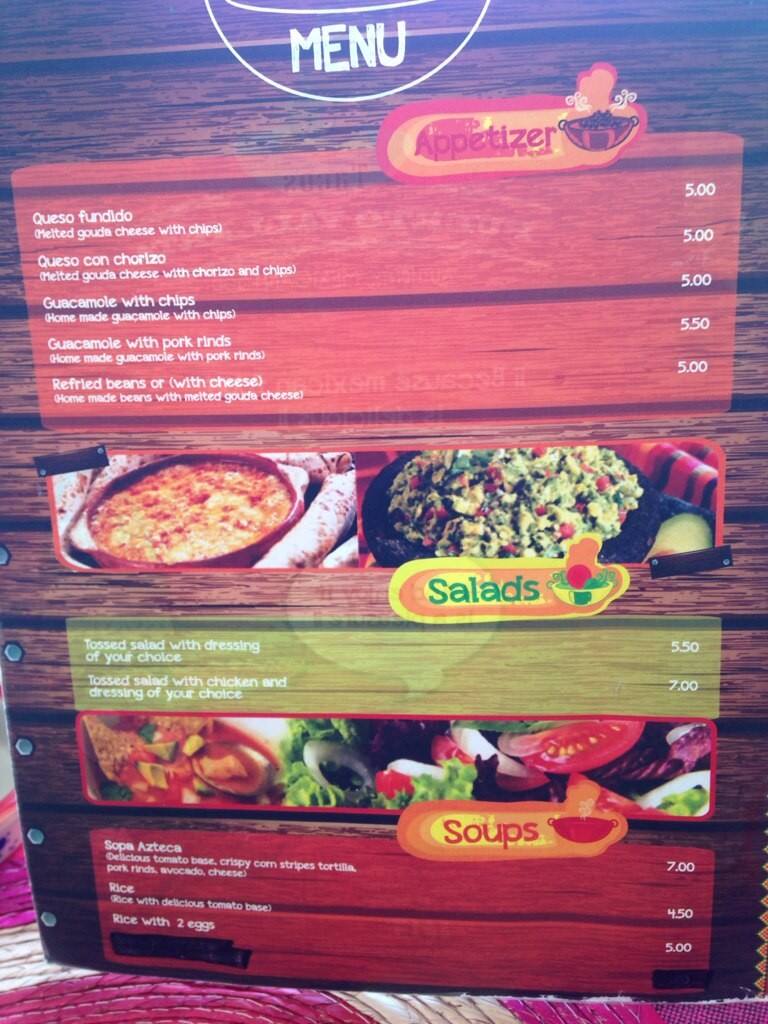 Tacos Puerto Vallarta Menu, Menu untuk Tacos Puerto Vallarta, Airdrie