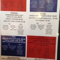 Menu Clemmons Kitchen