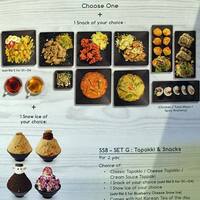 Hanbing Korean Dessert Cafe Menu Hanbing Korean Dessert Cafe Menu