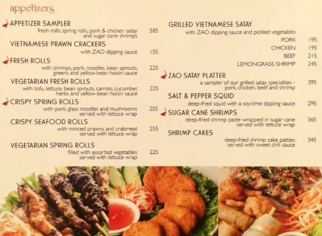 Zao Menu, Menu for Zao, Bonifacio Global City, Taguig City - Zomato ...