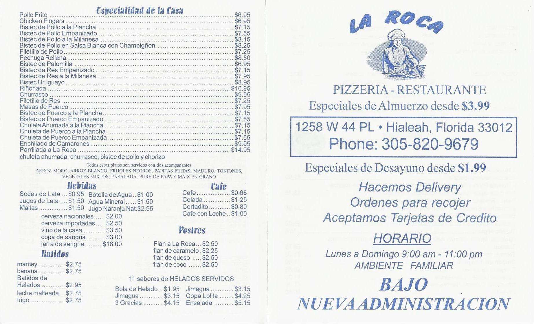 Carta de La Roca