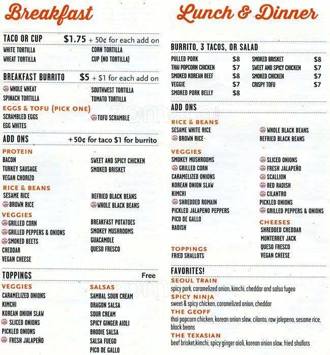 Whole Foods Market Menu, Menu for Whole Foods Market, North Burnet ...