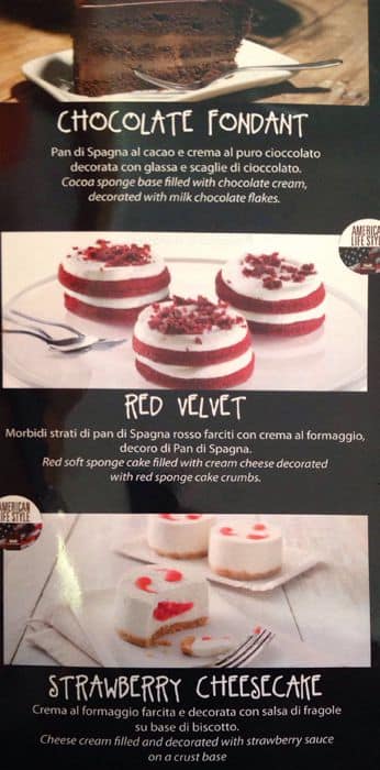 Menu di New Brand Cafè 