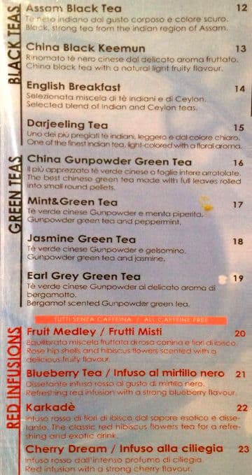 Menu di New Brand Cafè 