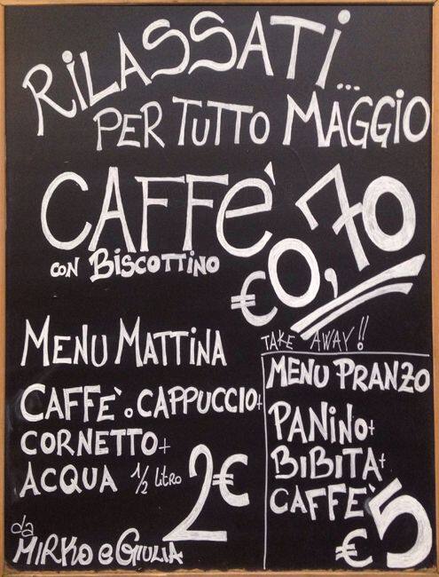 Menu di Moon Bar 