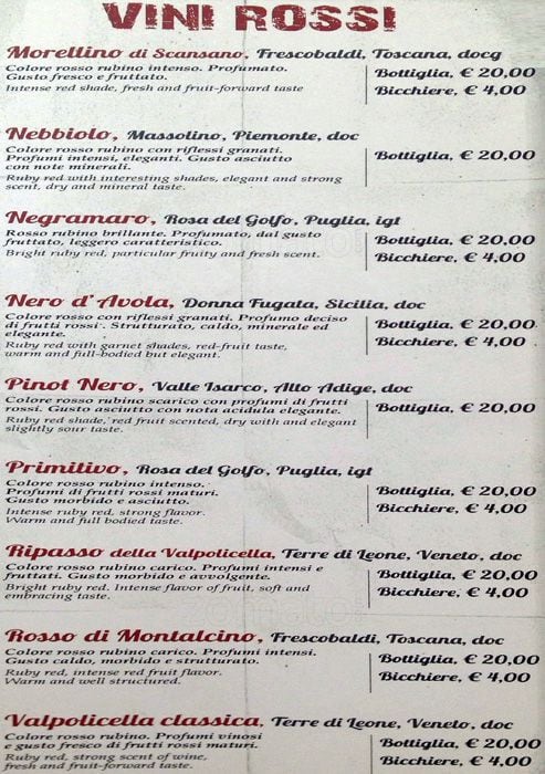 Menu di Todos 