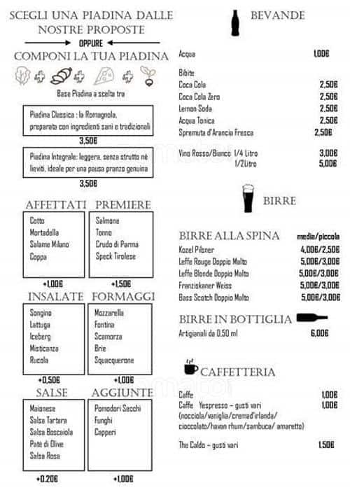 Menu di Bachelite cLab 