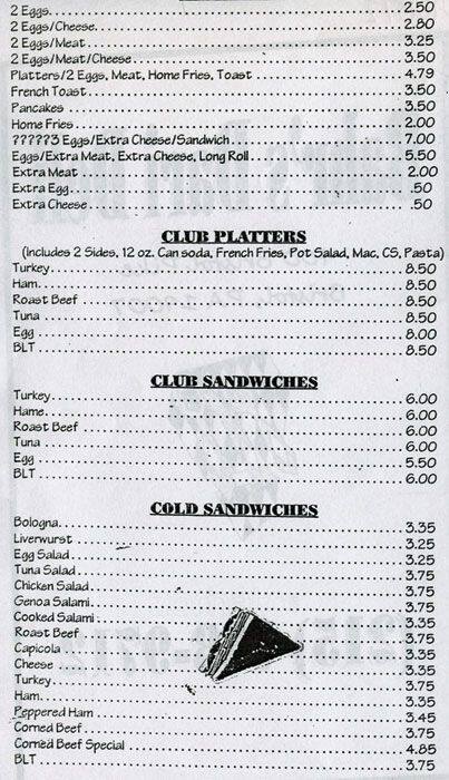 Bahrs Dari Deli Menu Menu For Bahrs Dari Deli Bristol