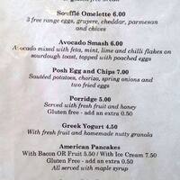 The Waiting Room Menu Menu For The Waiting Room Whetstone London