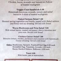 The Waiting Room Menu Menu For The Waiting Room Whetstone London