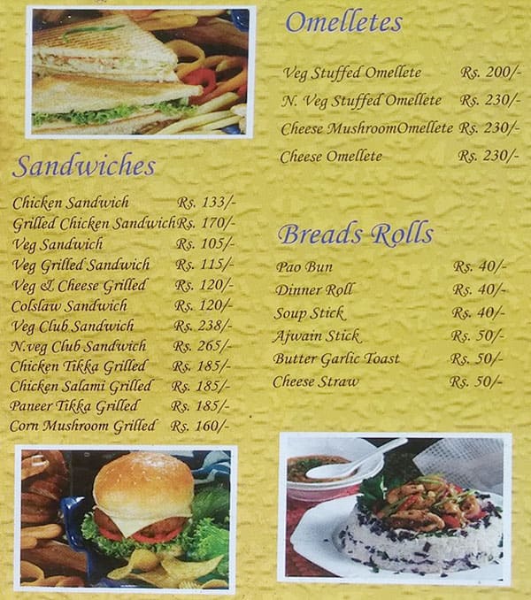 Bisque Bakery, DLF Phase 2, Gurgaon का मेनू Zomato