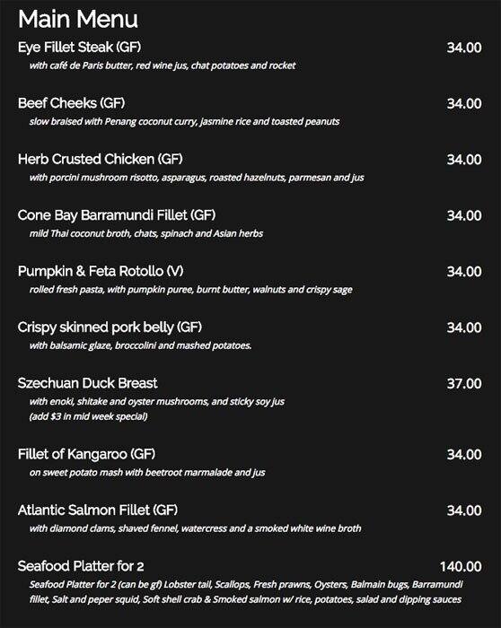 Rocksalt Menu, Menu for Rocksalt, Menai, Sydney - Urbanspoon/Zomato