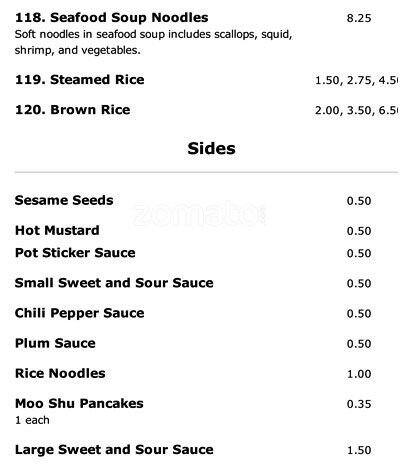 the restaurant information including the north china garden menu items and prices may have been modified since the last website update - North China Garden the restaurant information including the north china garden menu items and prices may have been modified since the last website update - North China Garden