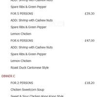 Mister Lee S Menu Menu For Mister Lee S Drylaw Edinburgh