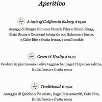 California Bakery Menu Menu For California Bakery Garibaldi Milano