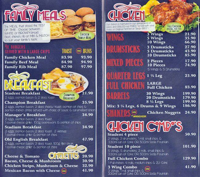 Stadium Fast Foods Zastron St stadium-fast-foods-zastron-st