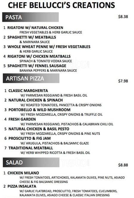 Italian Oven Menu For Monroeville Pittsburgh Italian Oven Menu