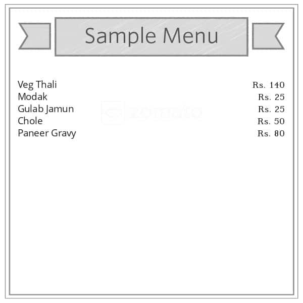 Menu of Ved's Kitchen, Airoli, Navi Mumbai