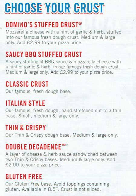 Domino's Menu, Menu for Domino's, Fulham, London - Zomato UK