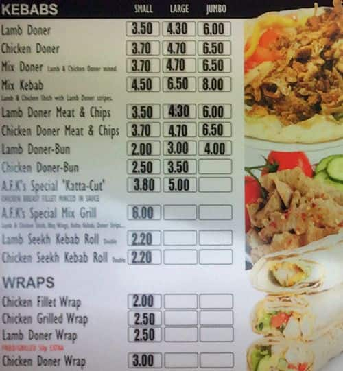 Al Farooq Kebabish Menu, Menu For Al Farooq Kebabish, Leyton, London ...