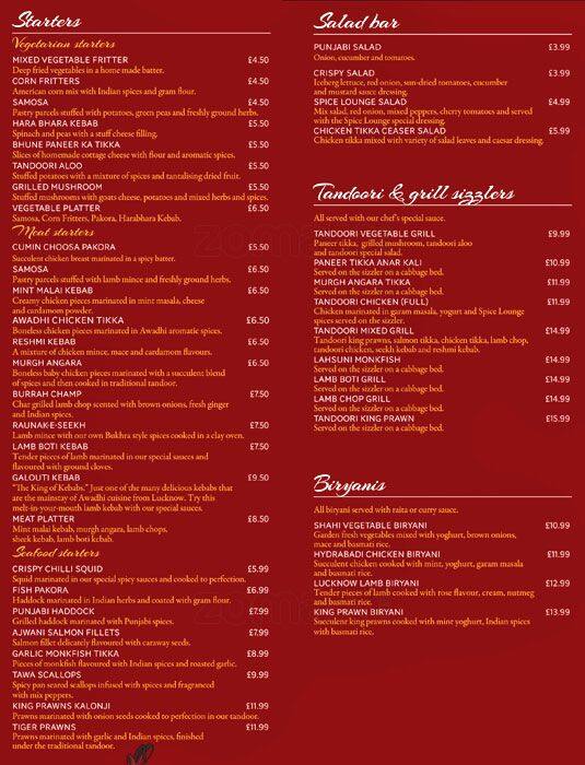 Spice Lounge Kitchen Drumbrae Edinburgh