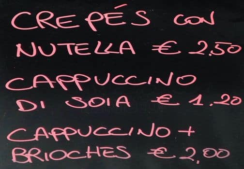 Le Vele Di San Giovanni Menu at Le Vele pub & bar, Sesto San Giovanni