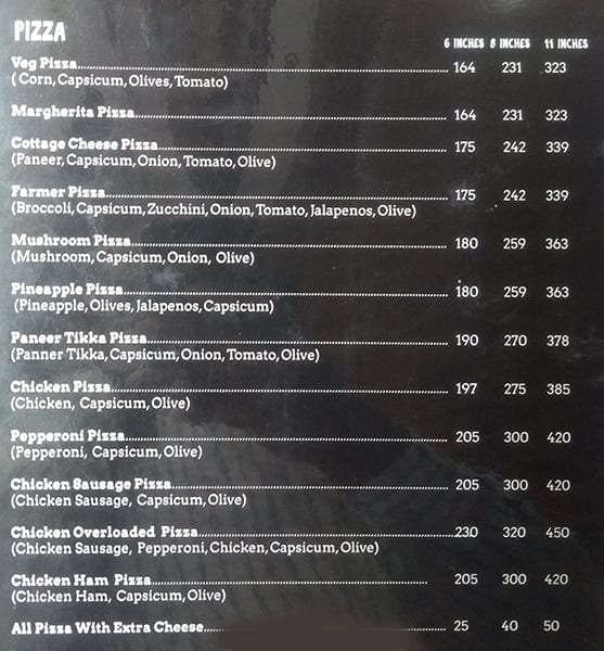 Menu at Breads Alone, Gurugram, DG-59, Rodeodrive, Sector 50