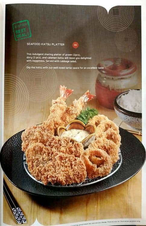 Menu at Kimukatsu Summarecon Mall Serpong restaurant, Curug Sangereng