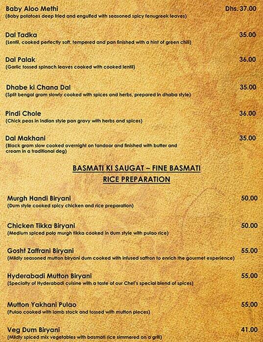 Menu at Kitakits Kafe & Klubb restaurant, Dubai