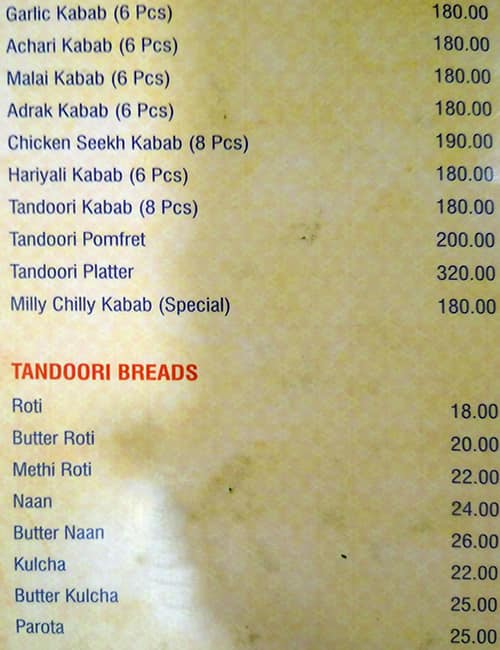 Coastal Biryani Paradise menu