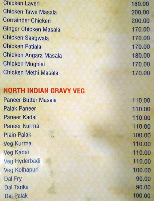 Coastal Biryani Paradise menu