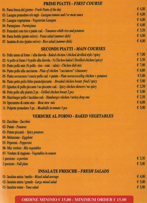 Menu di Pizza Design 