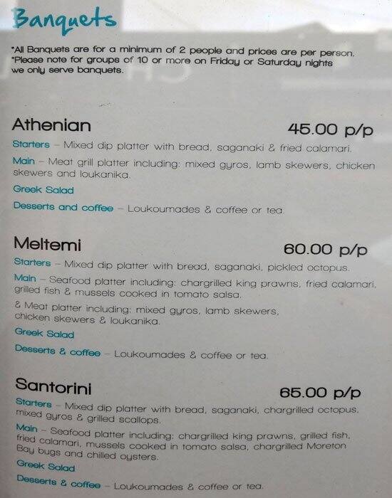 Meltemi Greek Tavern, Moonee Ponds, Melbourne - Urbanspoon/Zomato