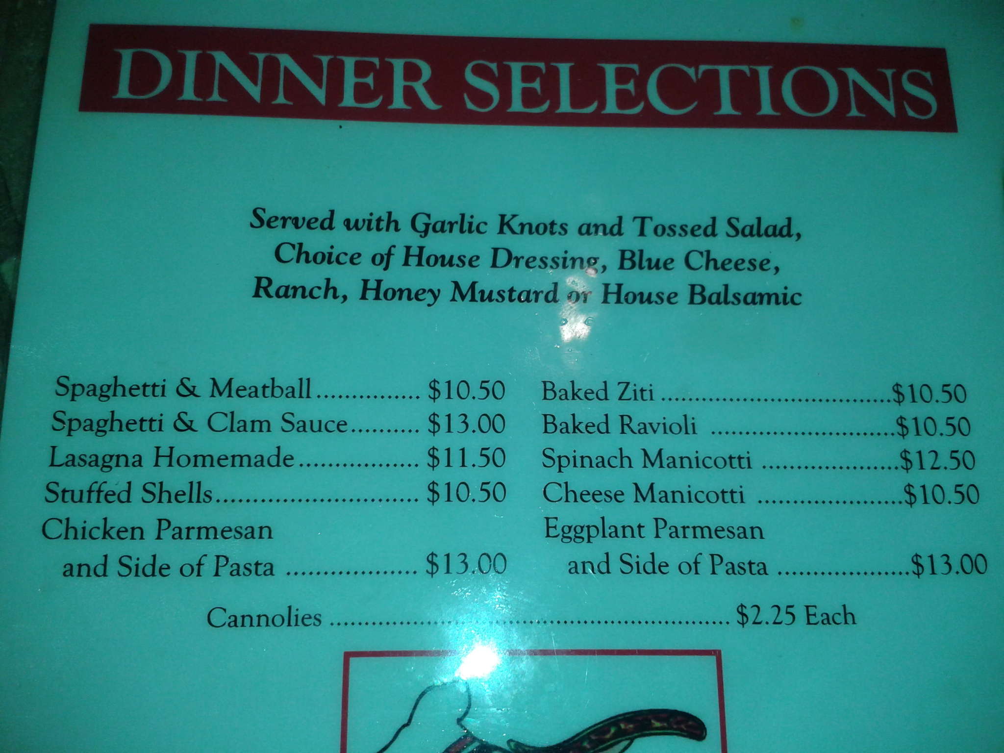 Menu at Caps Pizza pizzeria, Vero Beach