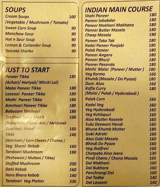 The Highway 45 Menu, Menu for The Highway 45, Yelahanka, Bangalore - Zomato