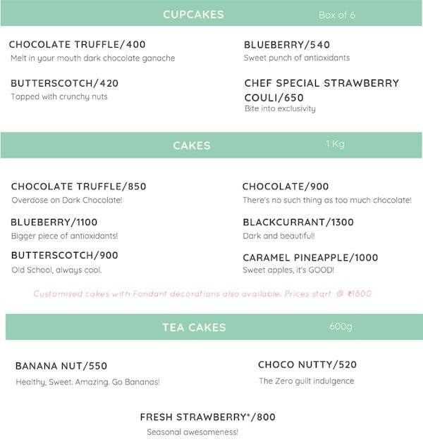 Forks n Knives menu