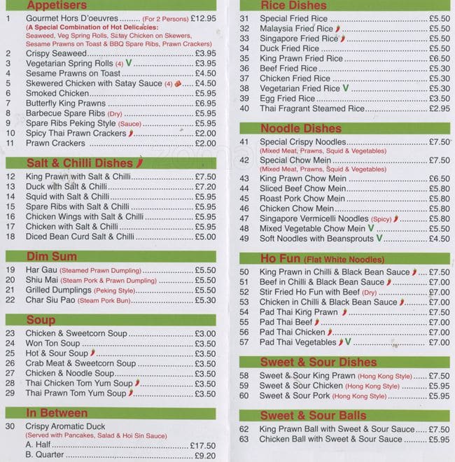 Little House menu