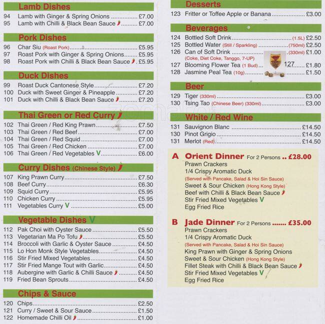 Little House menu