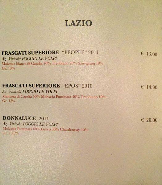 Menu di Drugo 