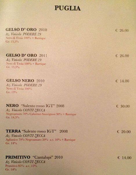 Menu di Drugo 