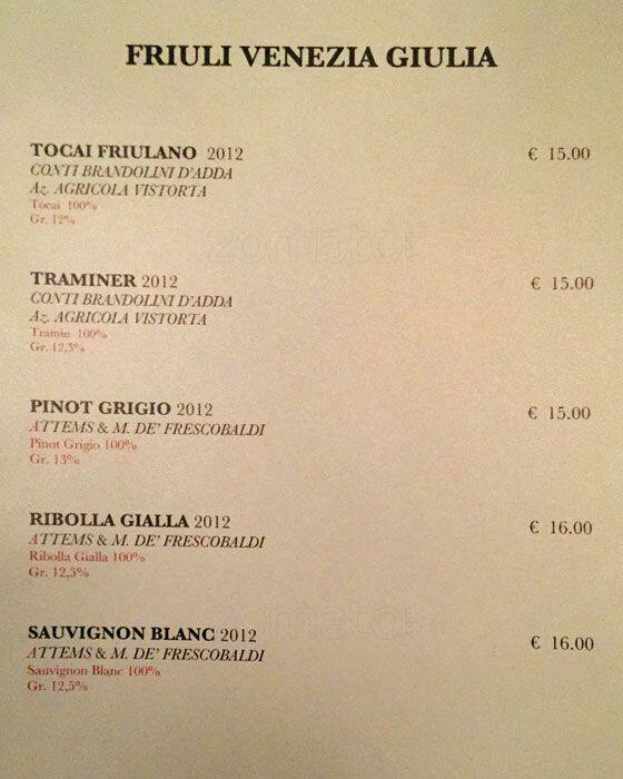 Menu di Drugo 