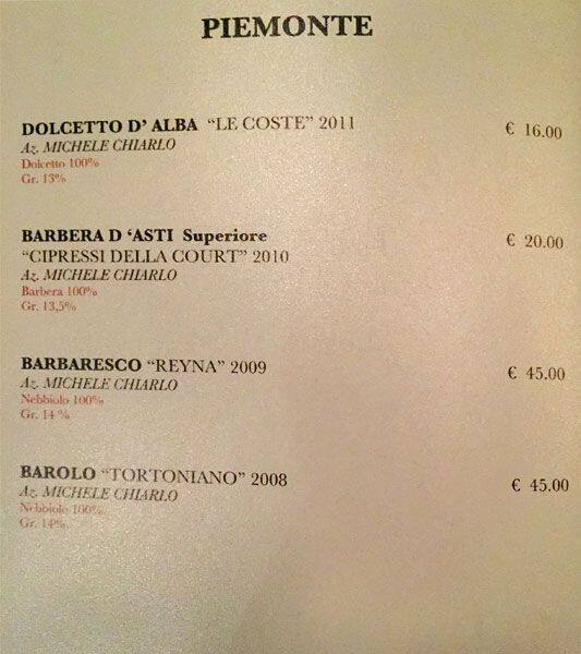 Menu di Drugo 