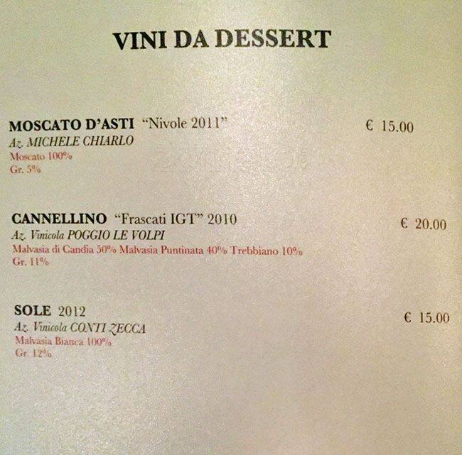 Menu di Drugo 