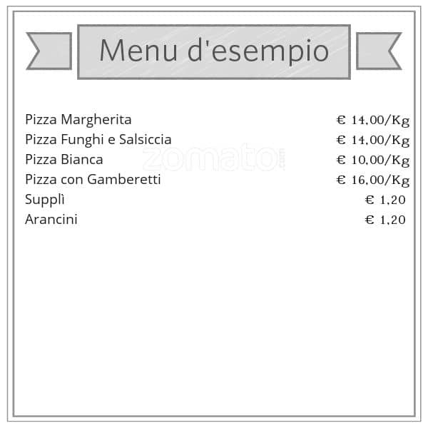 Menu di Gianpo Pizza 